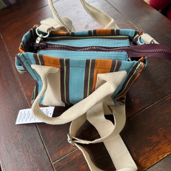 Urban Outfitters Striped Mini Tote/Crossbody - Picture 5 of 5